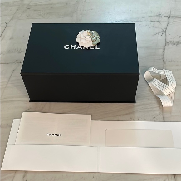 CHANEL Other - CHANEL Black and White Shopping Bags